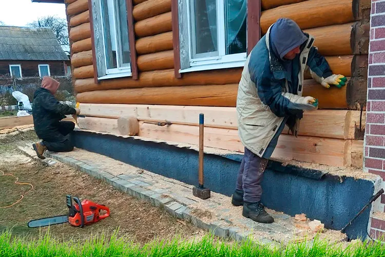 Замена венцов