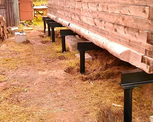 Замена фундамента